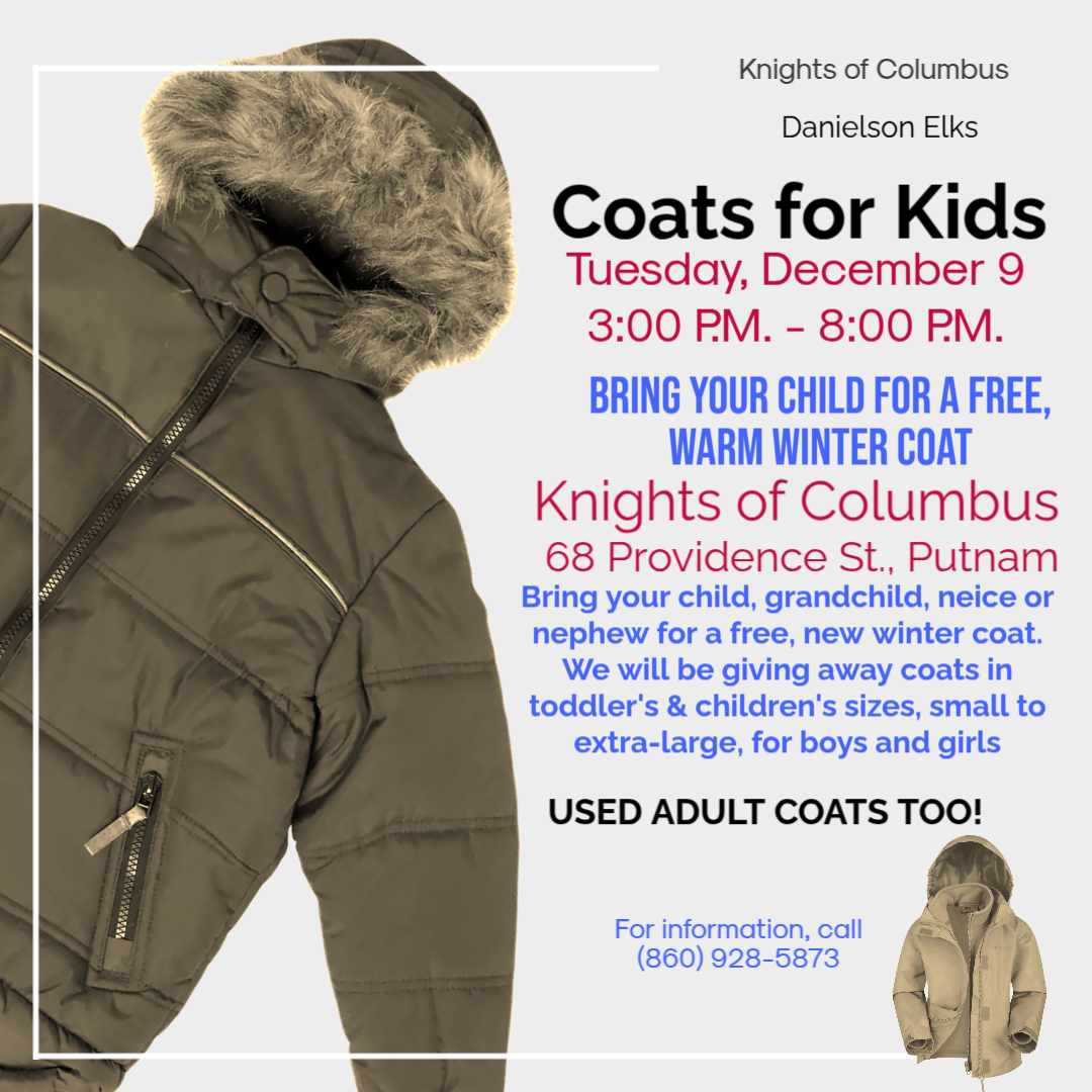 Coats for Kids | Eastford CT